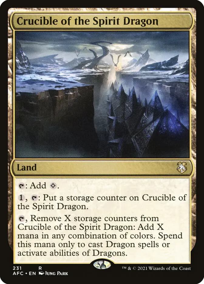 Card image of Crucible of the Spirit Dragon