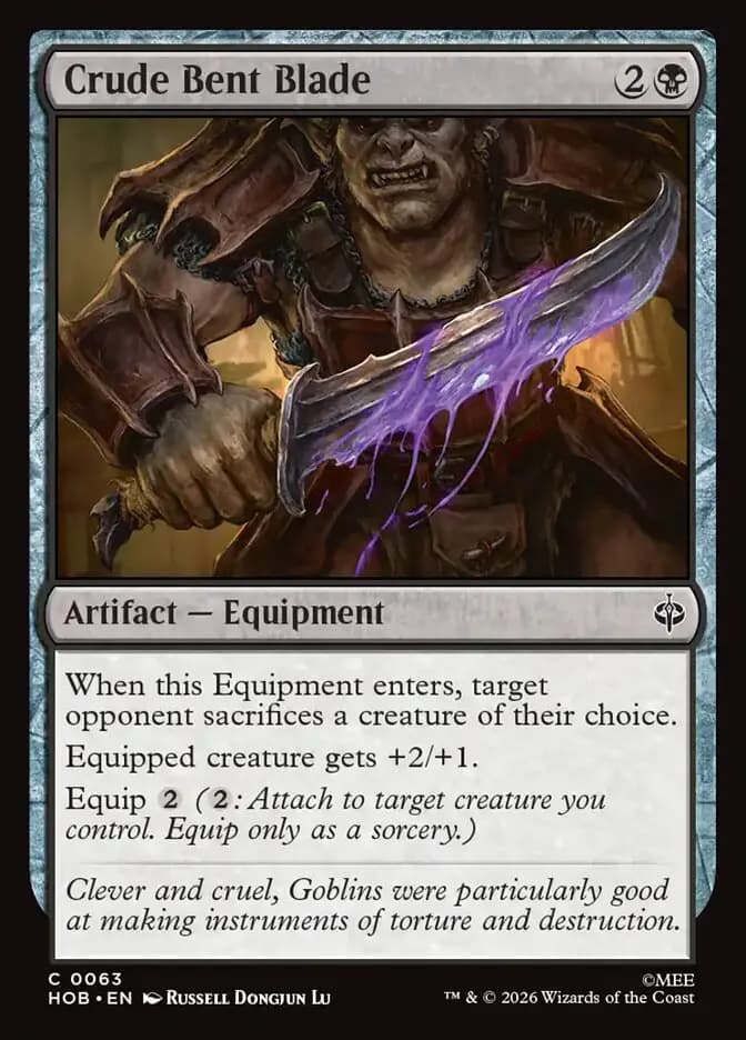 Card image of Crude Bent Blade