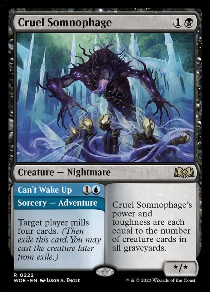Card image of Cruel Somnophage / Can't Wake Up