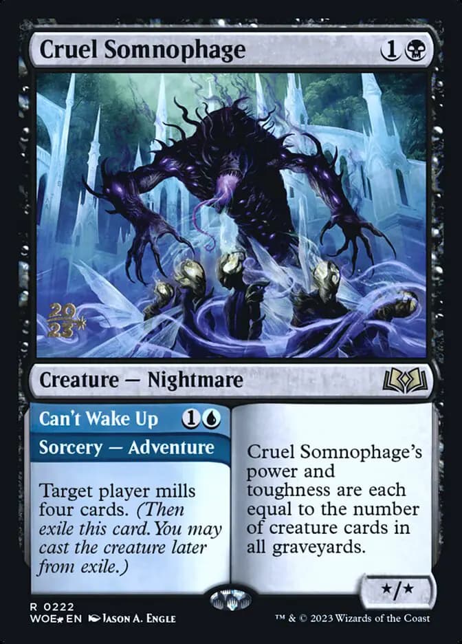 Card image of Cruel Somnophage / Can't Wake Up