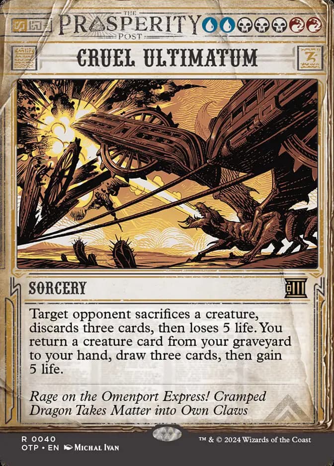 Card image of Cruel Ultimatum