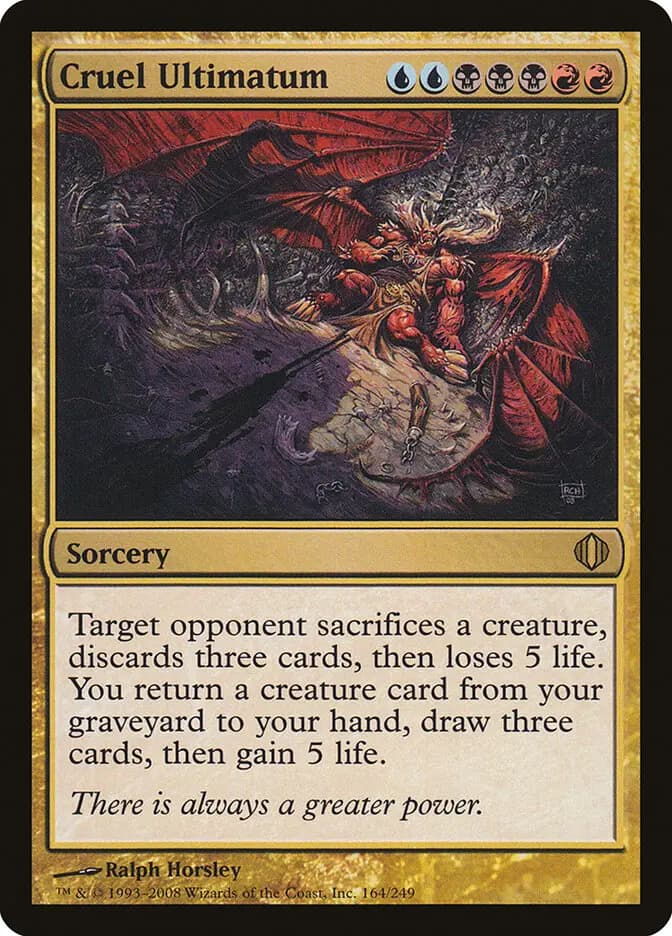 Card image of Cruel Ultimatum