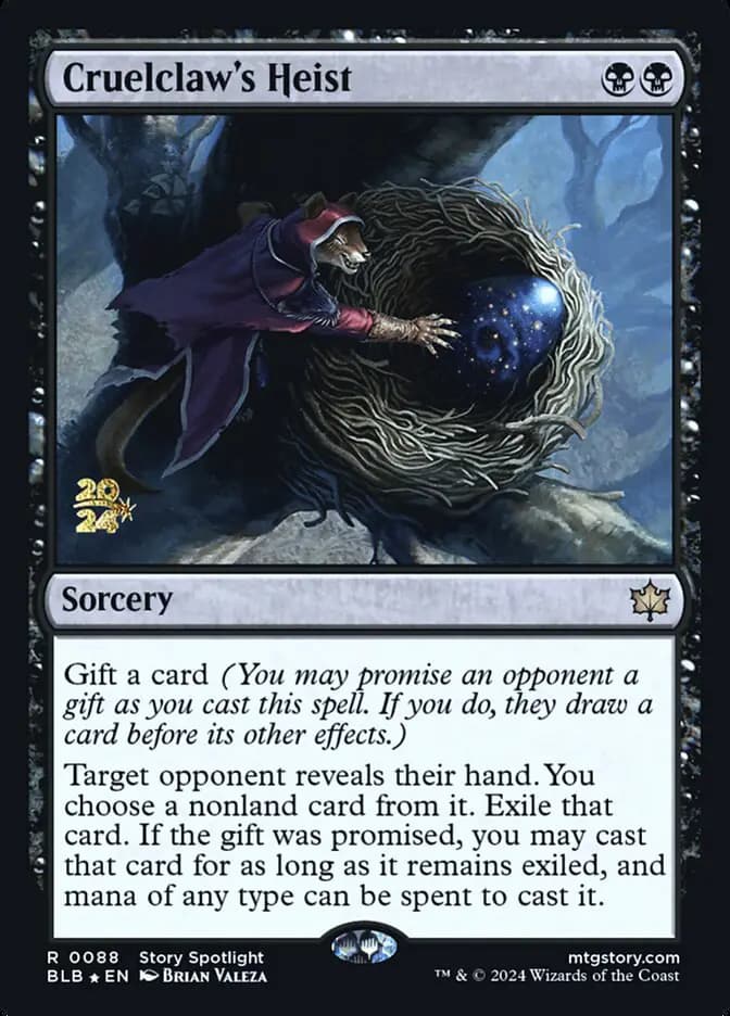 Card image of Cruelclaw's Heist