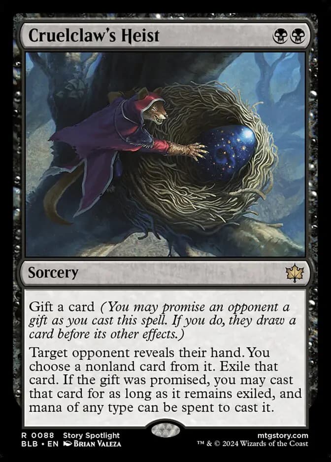 Card image of Cruelclaw's Heist