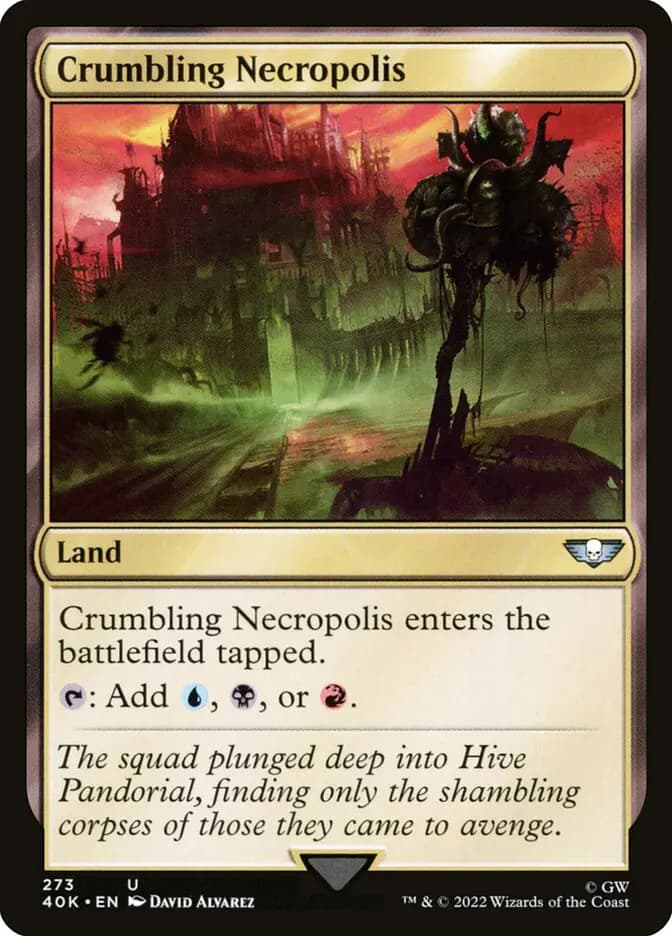 Card image of Crumbling Necropolis
