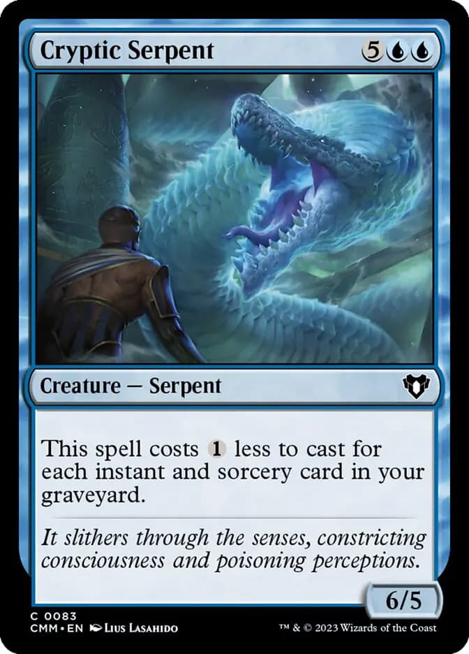 Card image of Cryptic Serpent