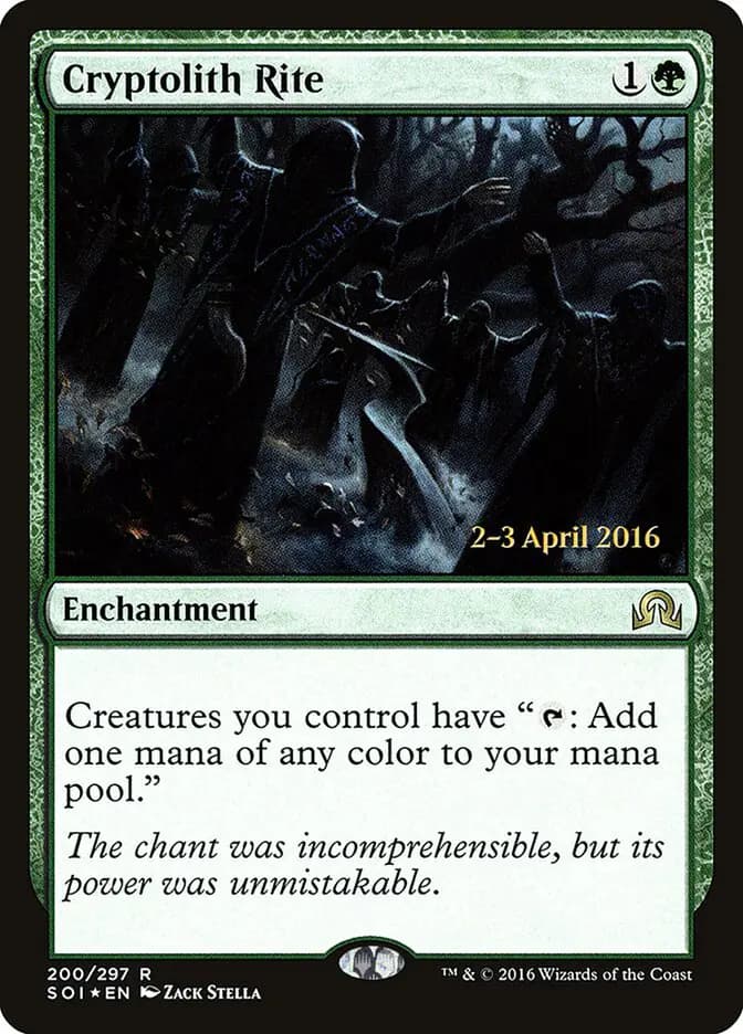 Card image of Cryptolith Rite
