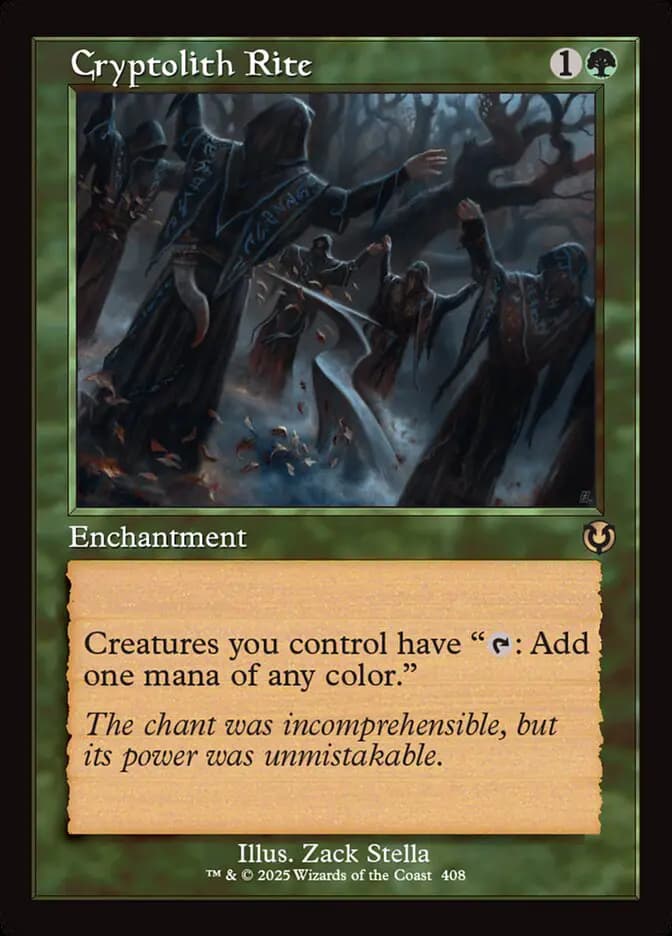 Card image of Cryptolith Rite