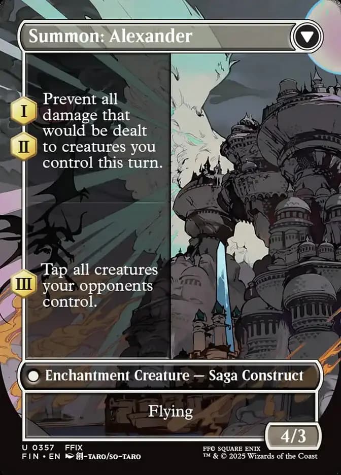 Card image of Crystal Fragments / Summon: Alexander