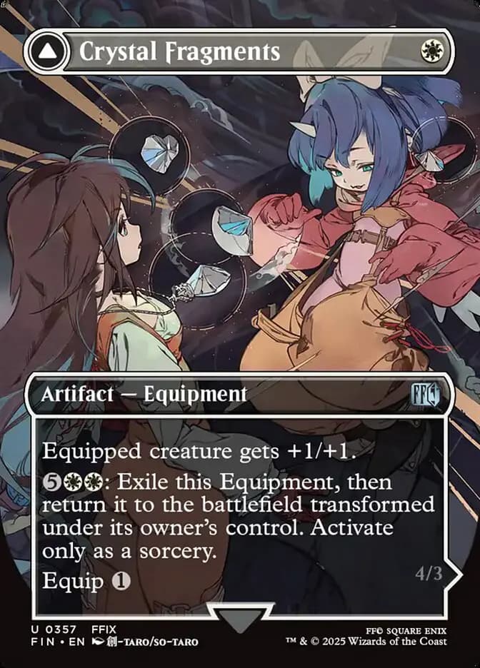 Card image of Crystal Fragments / Summon: Alexander