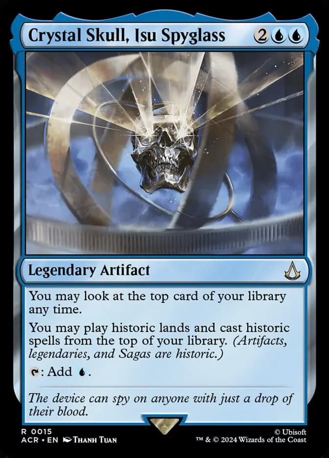 Card image of Crystal Skull, Isu Spyglass