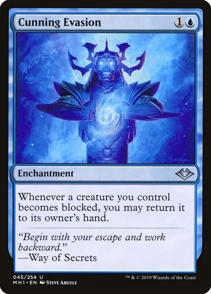 Card image of Cunning Evasion