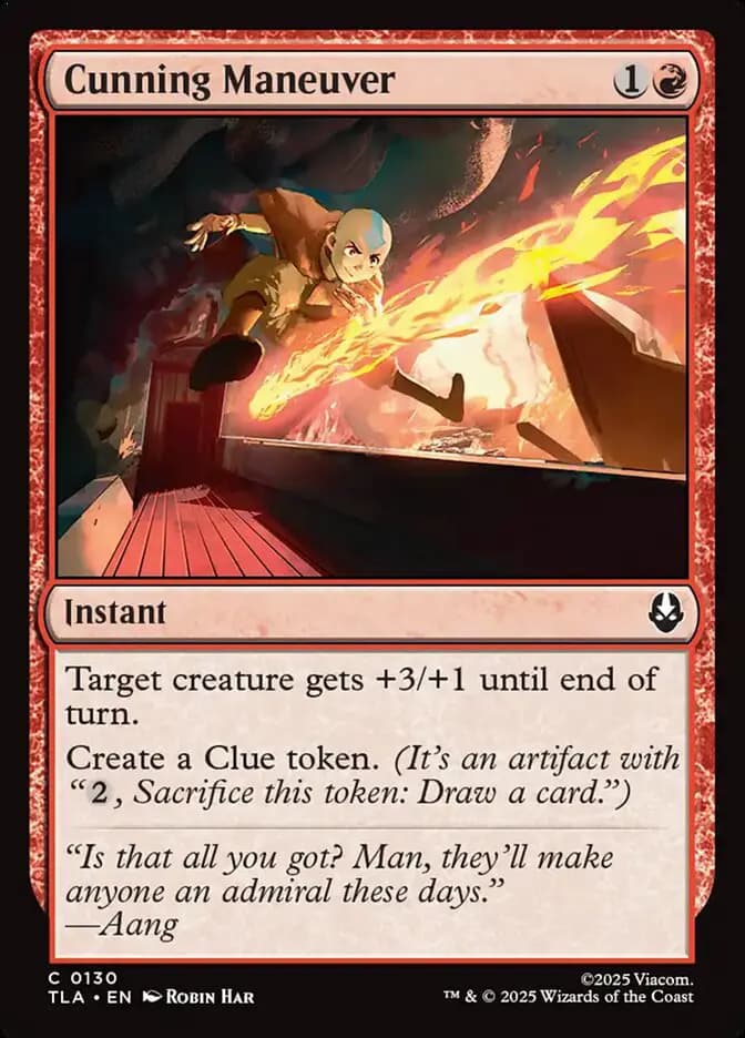 Card image of Cunning Maneuver