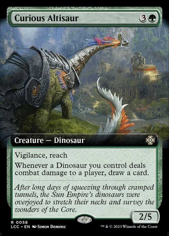 Card image of Curious Altisaur