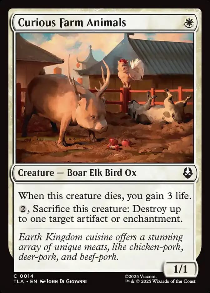 Card image of Curious Farm Animals