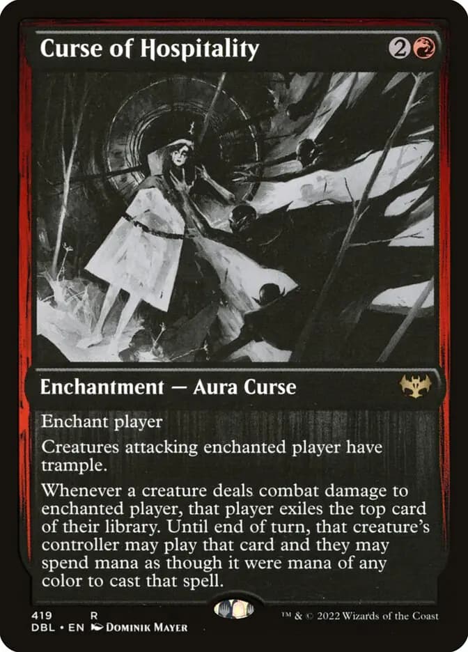 Card image of Curse of Hospitality