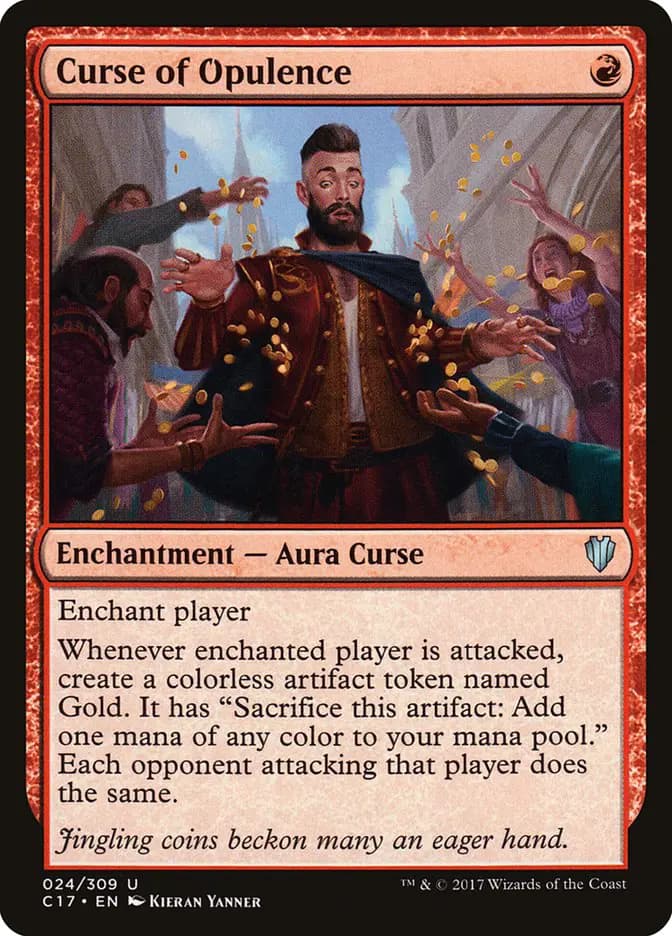 Card image of Curse of Opulence