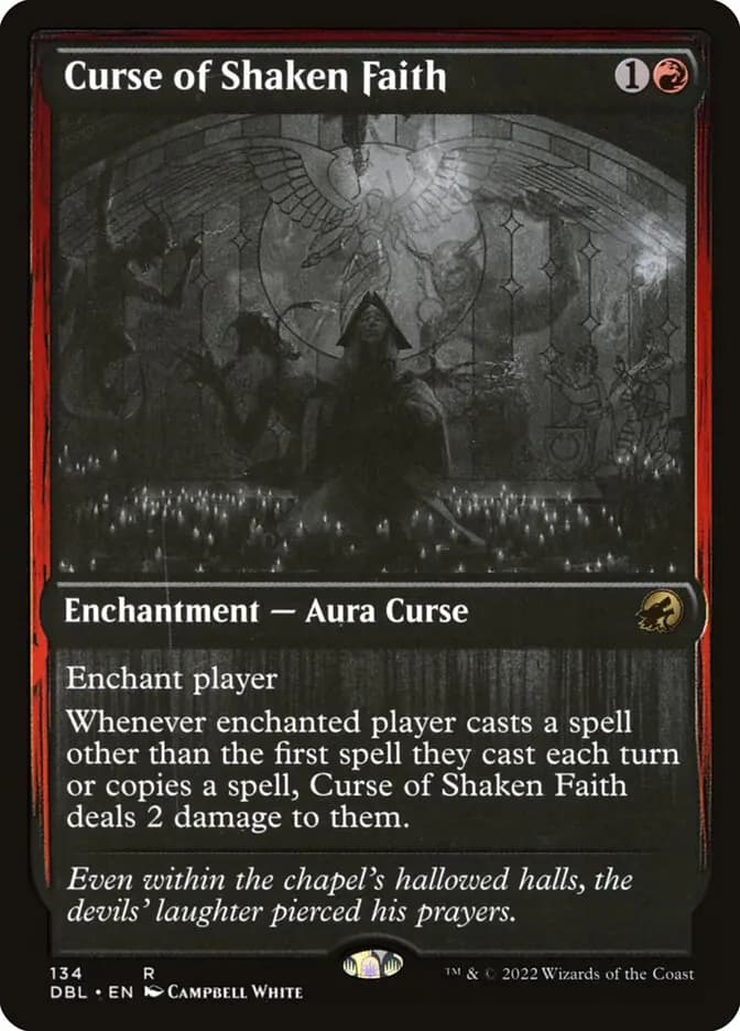 Card image of Curse of Shaken Faith