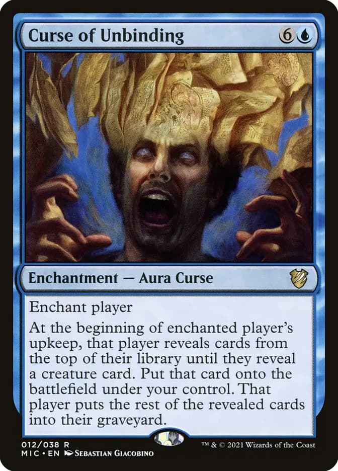 Card image of Curse of Unbinding