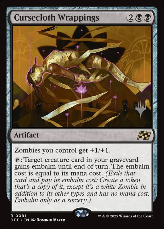 Card image of Cursecloth Wrappings