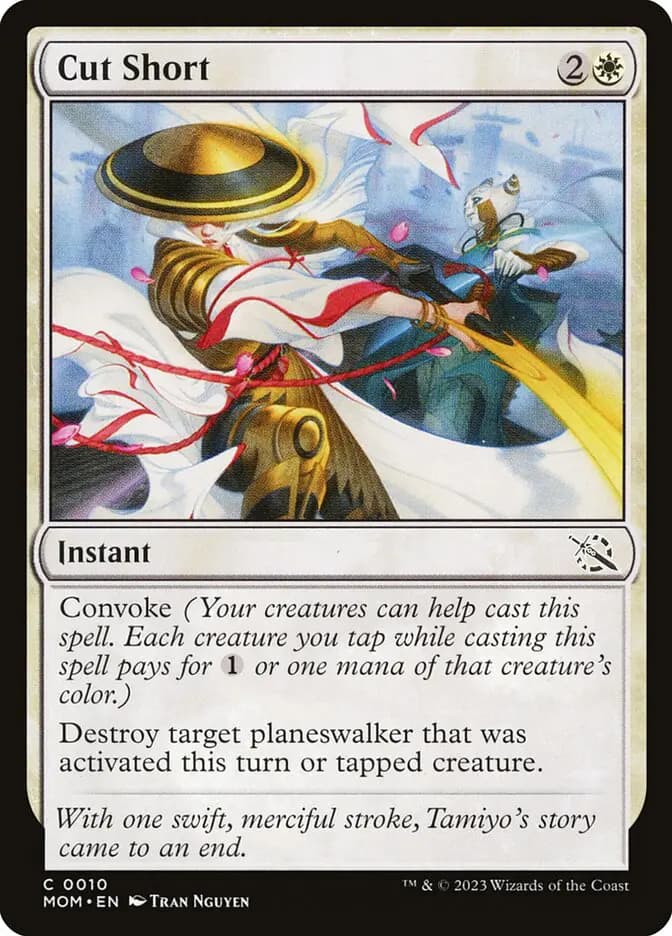 Card image of Cut Short