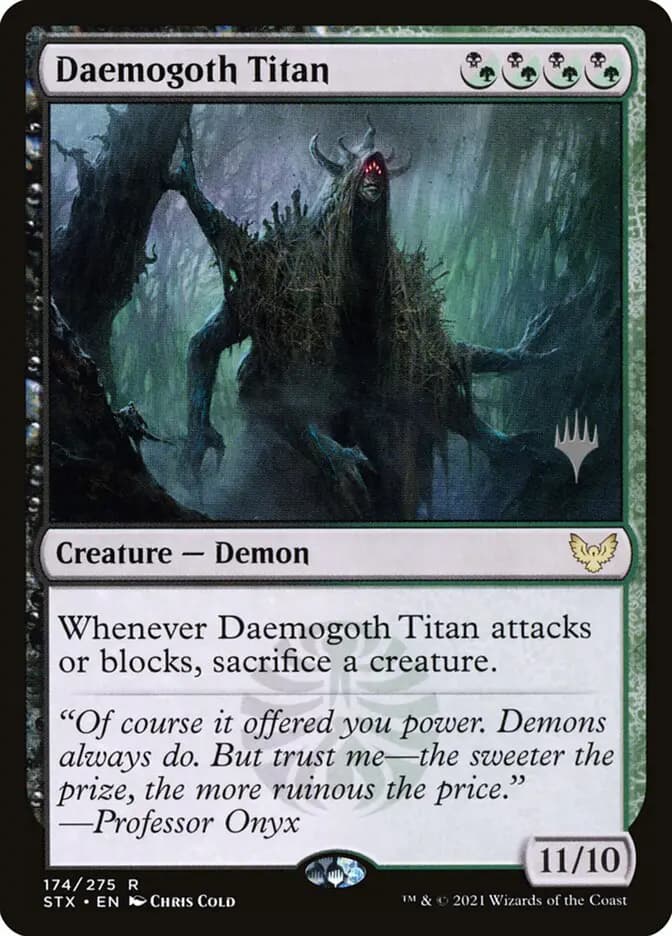 Card image of Daemogoth Titan