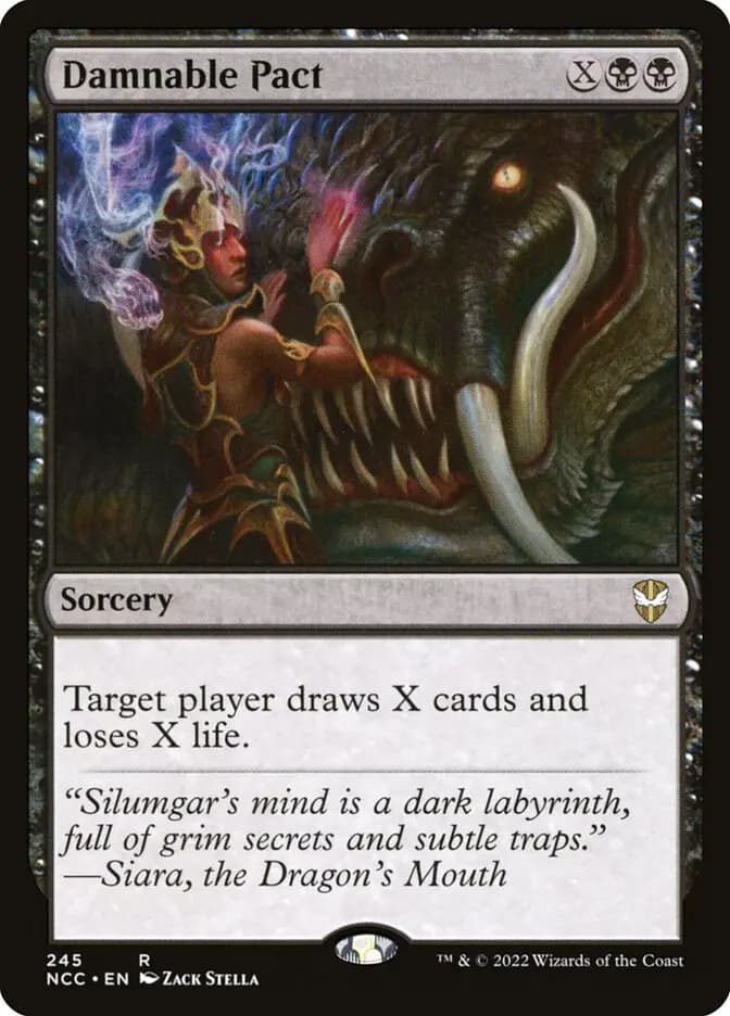 Card image of Damnable Pact