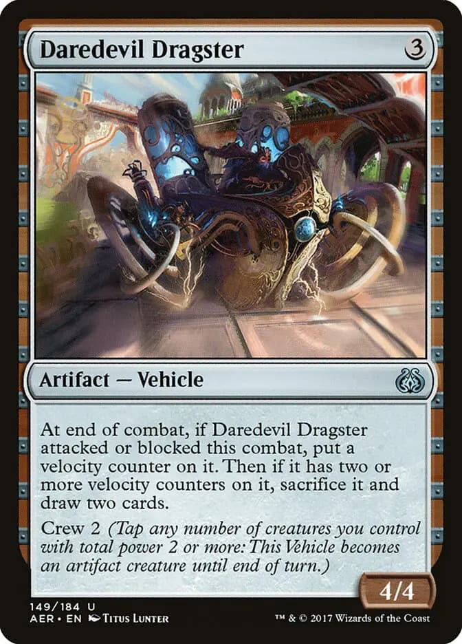 Card image of Daredevil Dragster