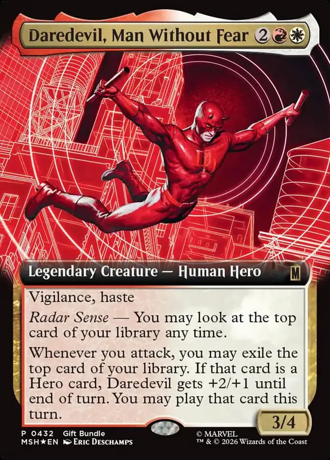 Card image of Daredevil, Man Without Fear