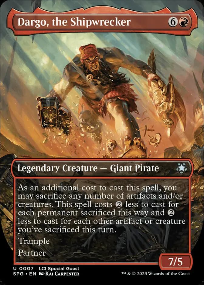 Card image of Dargo, the Shipwrecker
