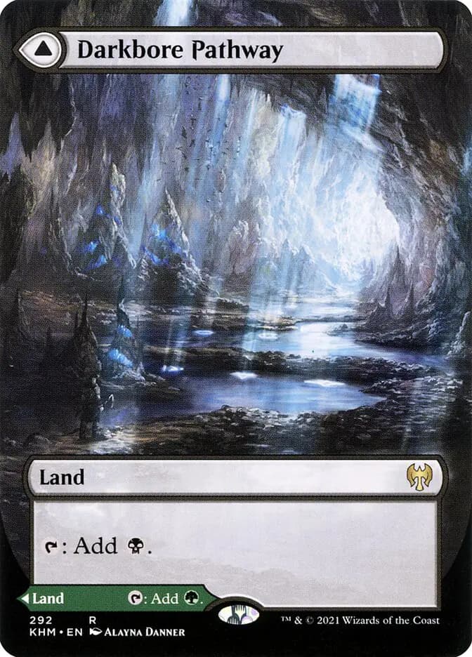 Card image of Darkbore Pathway / Slitherbore Pathway