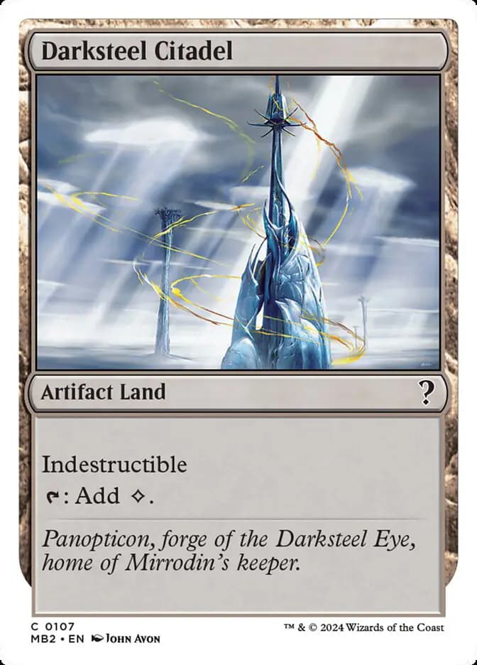 Card image of Darksteel Citadel