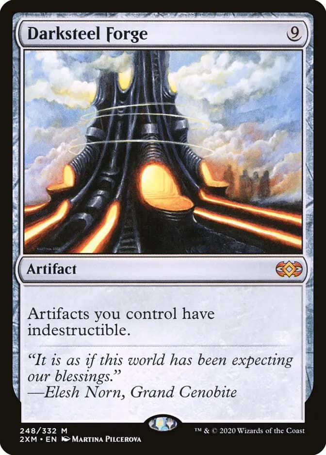Card image of Darksteel Forge