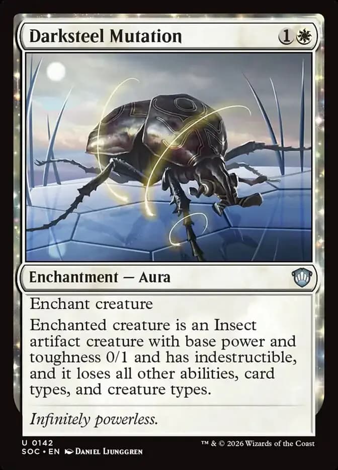 Card image of Darksteel Mutation