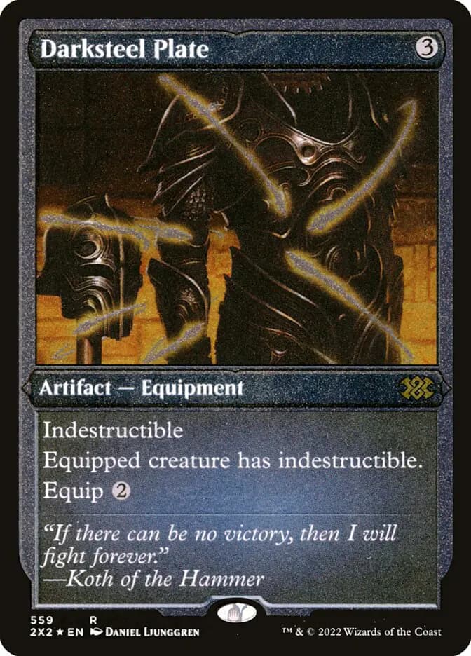 Card image of Darksteel Plate