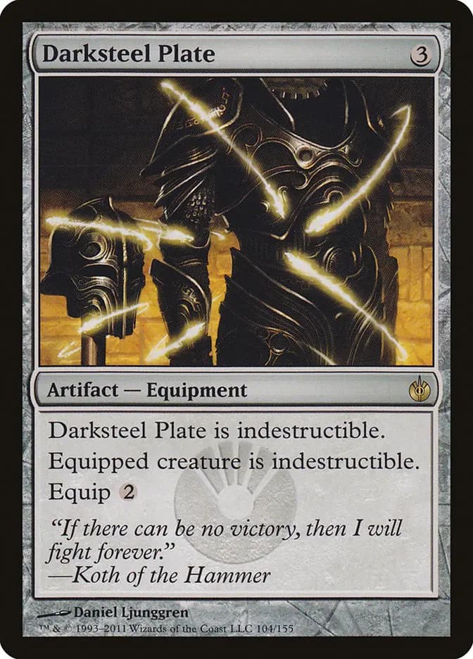 Card image of Darksteel Plate