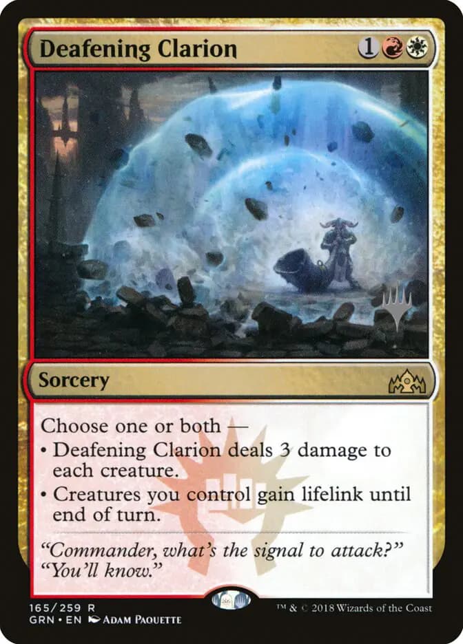 Card image of Deafening Clarion