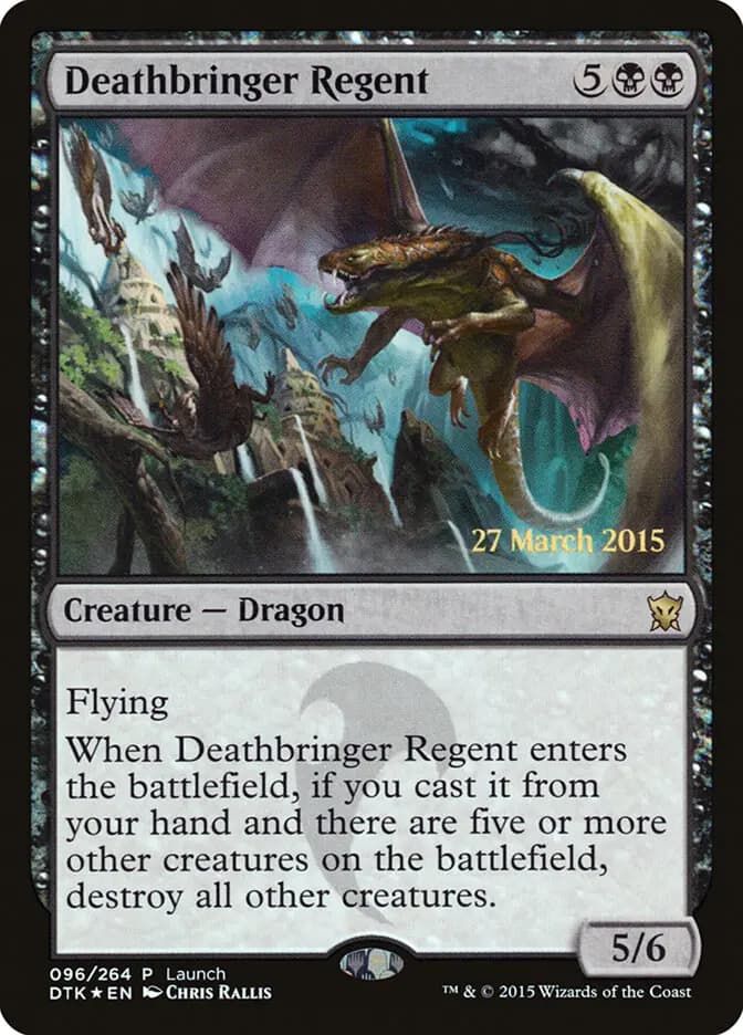 Card image of Deathbringer Regent