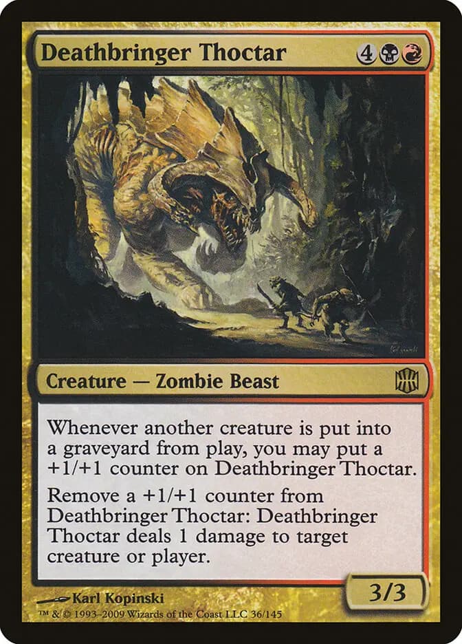 Card image of Deathbringer Thoctar