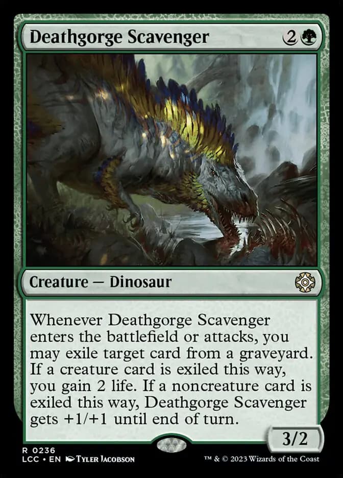 Card image of Deathgorge Scavenger