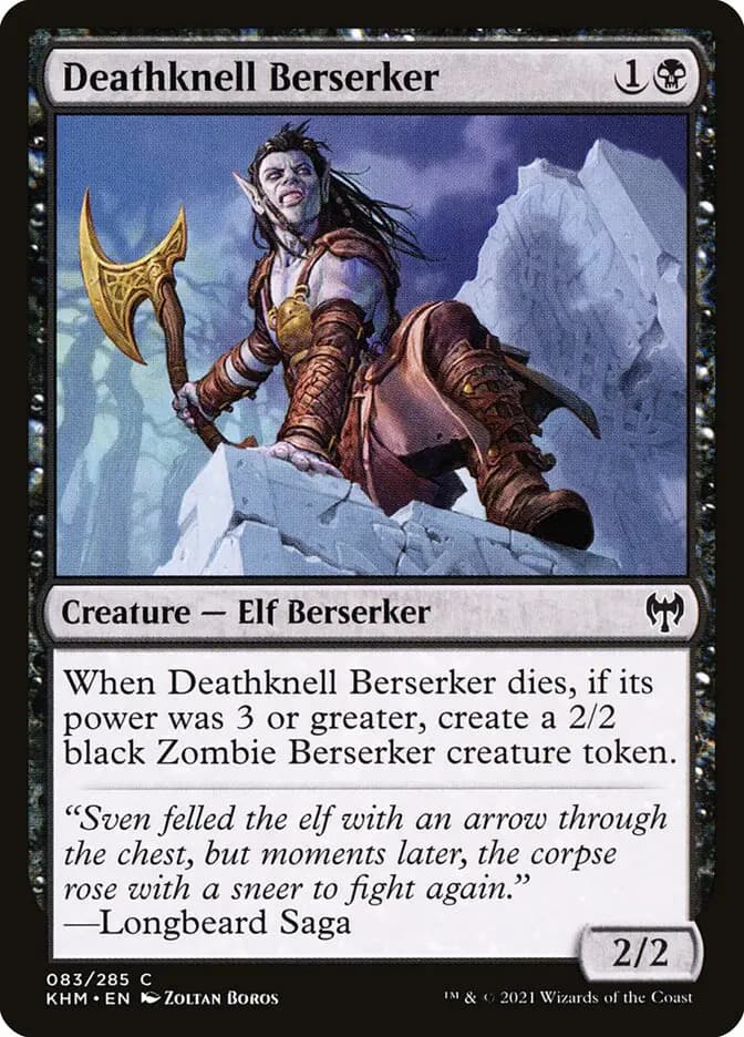 Card image of Deathknell Berserker