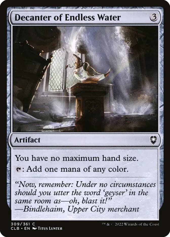 Card image of Decanter of Endless Water