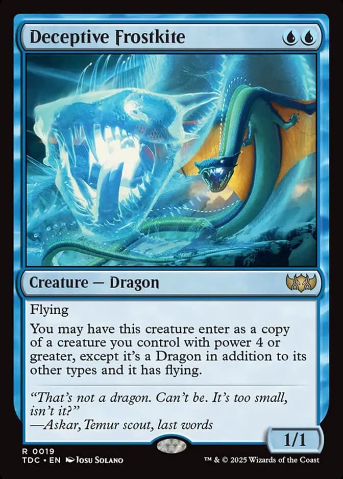 Card image of Deceptive Frostkite