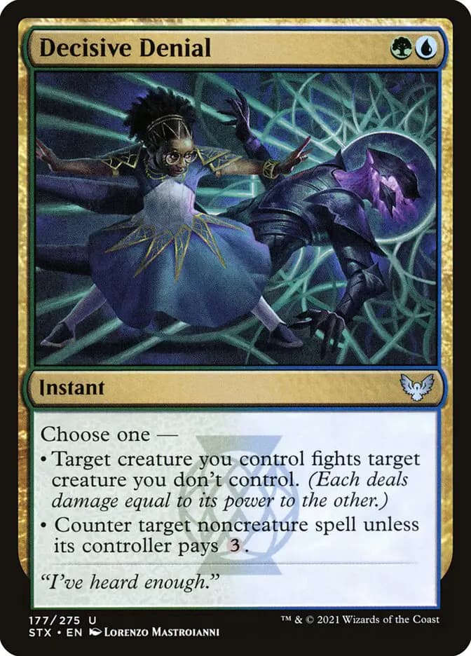 Card image of Decisive Denial