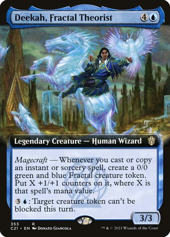 Card image of Deekah, Fractal Theorist