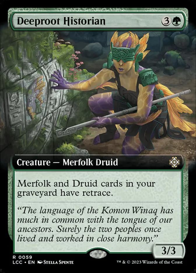 Card image of Deeproot Historian