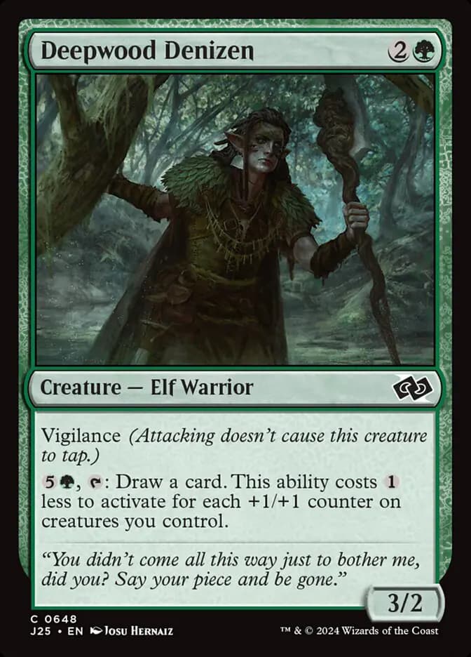 Card image of Deepwood Denizen