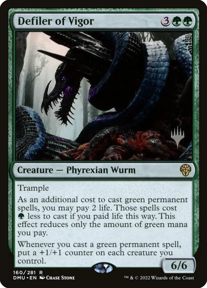 Card image of Defiler of Vigor