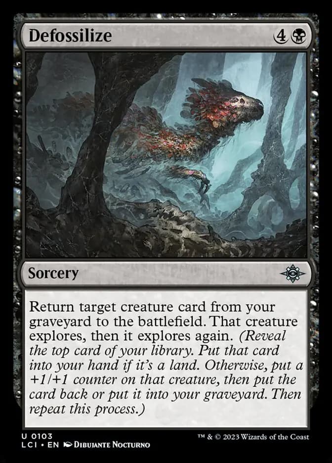 Card image of Defossilize