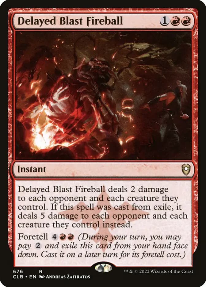 Card image of Delayed Blast Fireball